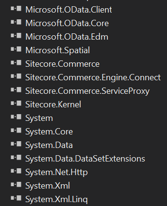 VIP example references